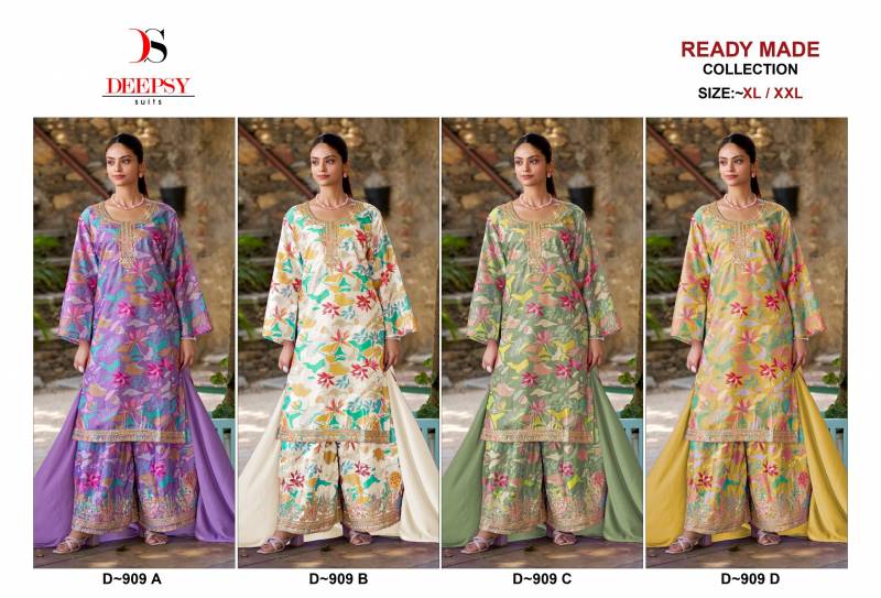 Deepsy D 909 Chinon Digital Print Pakistani Salwar Kameez