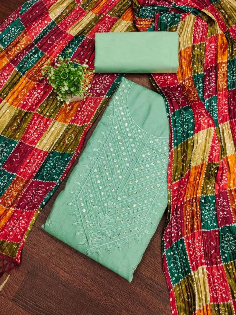 Color Set 9090 Jalpari Cotton Dress Material Collection