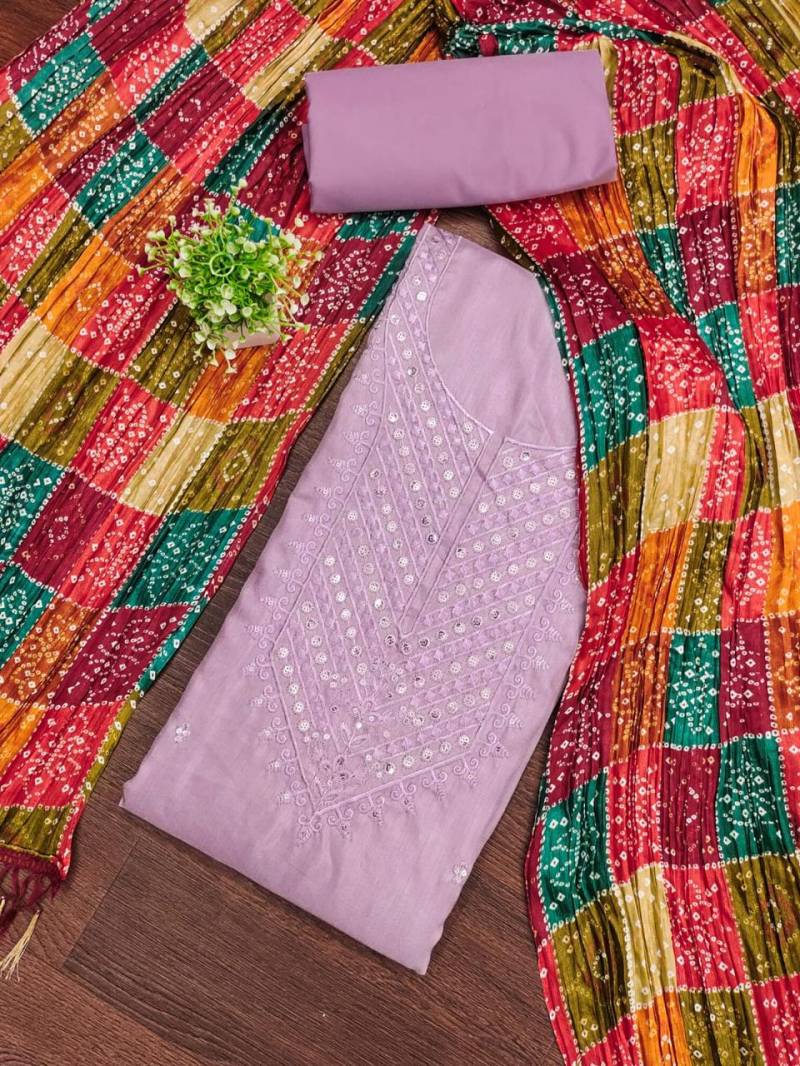 Color Set 9090 Jalpari Cotton Dress Material Collection