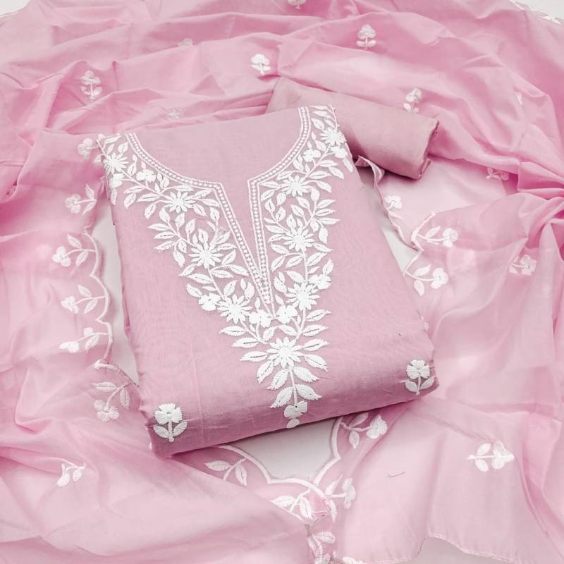 Color Set 9089 Chanderi Cotton Fancy Dress Material Collection