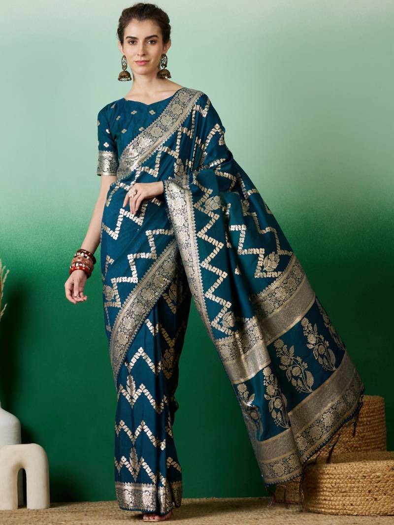 Color Set 8219 Festive Wear Dola Cotton Saree Collection