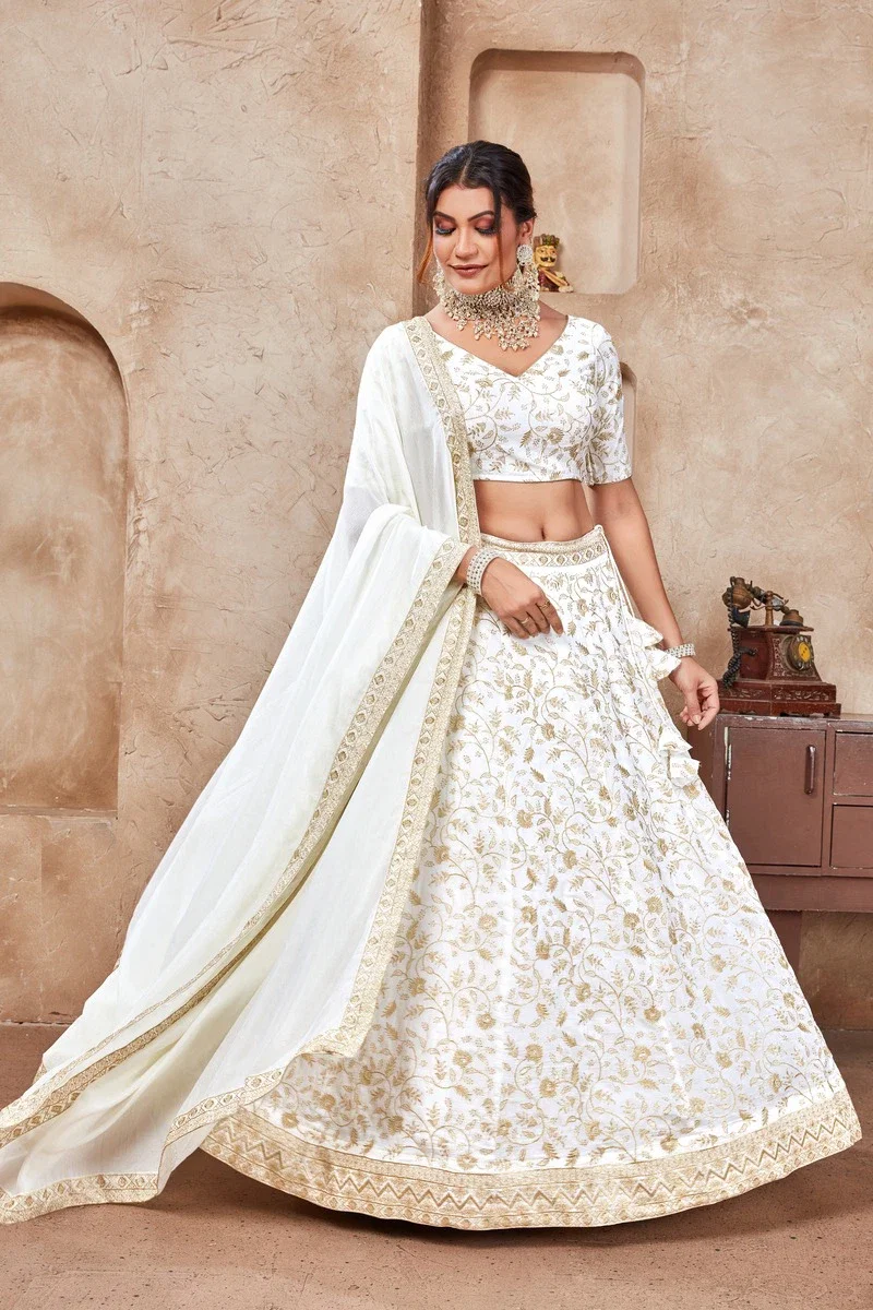 Dz 2240 Vichitra Embroidered Fancy Lehenga Choli Collection