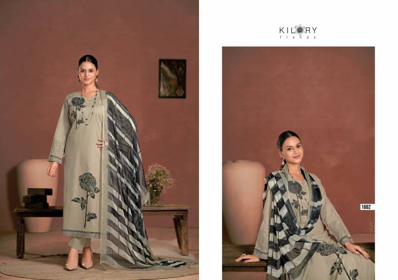 Kilory Raisa Lawn Cotton Digital Printed Salwar Kameez Collection