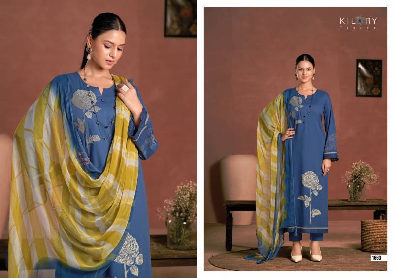 Kilory Raisa Lawn Cotton Digital Printed Salwar Kameez Collection
