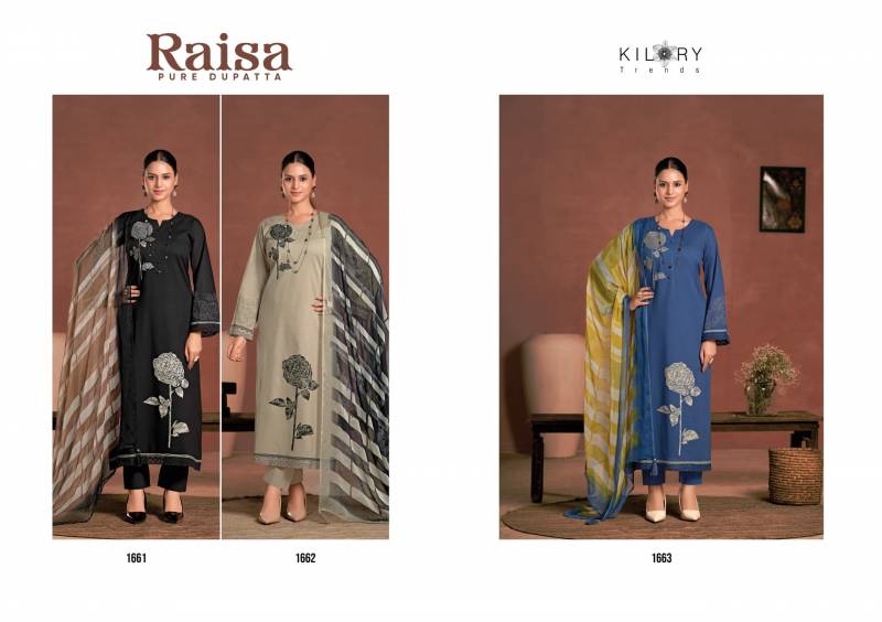 Kilory Raisa Lawn Cotton Digital Printed Salwar Kameez Collection