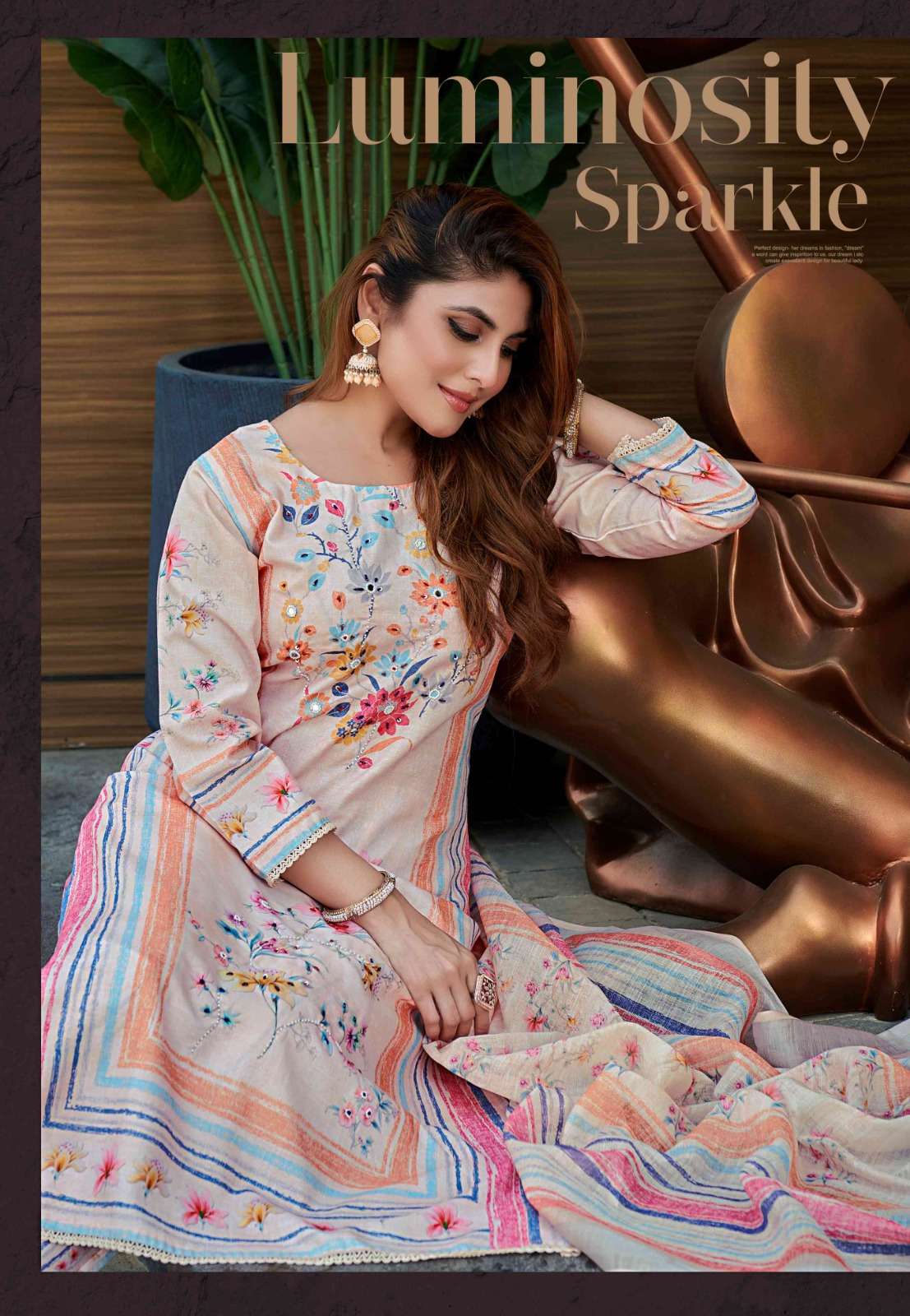 Rangmaya Linen Craft Designer Readymade Salwar Suits Collection