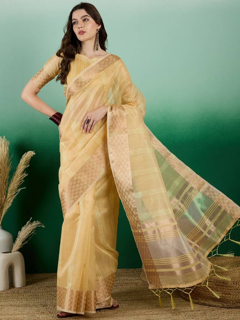 Color Set 8223 Beautiful Organza Festive Wear Saree Collection