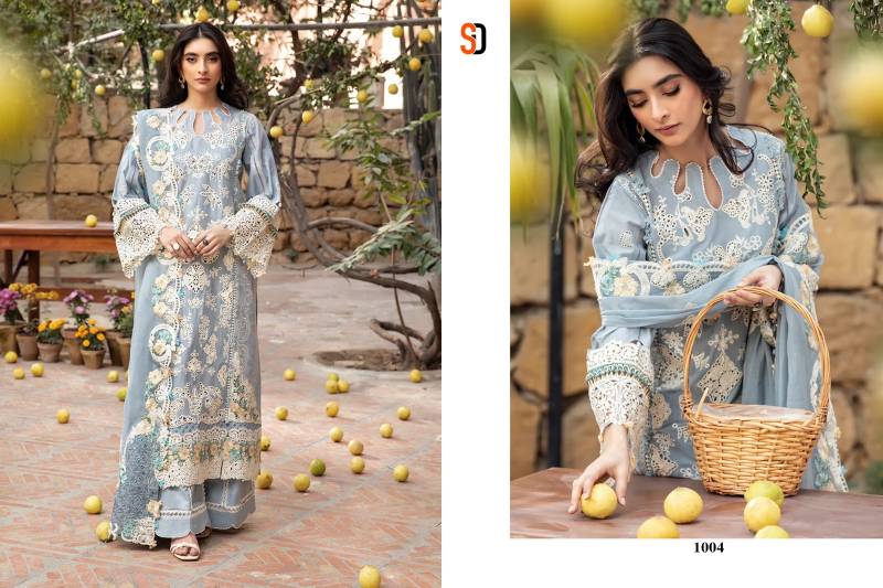 Shraddha Elaf 1001 To 1004 Cotton Pakistani Salwar Suits