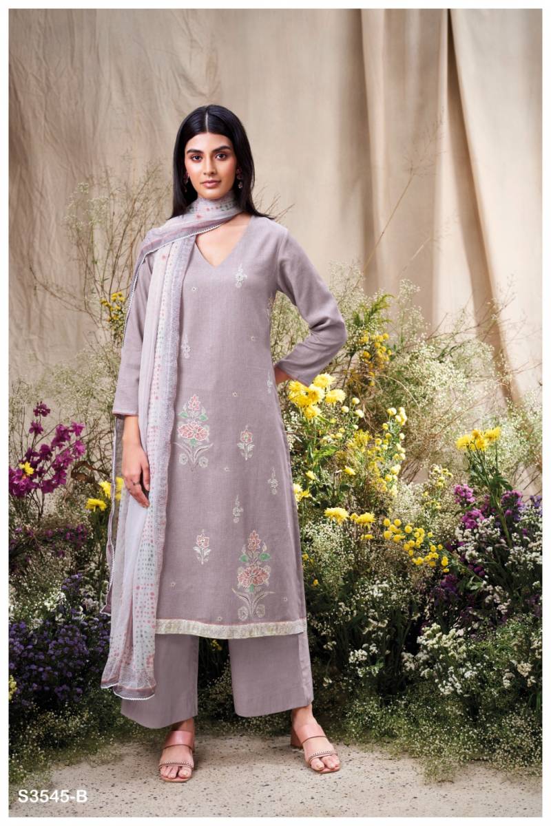 Ganga Aiveen Cotton Printed Embroidered Salwar Suit Collection