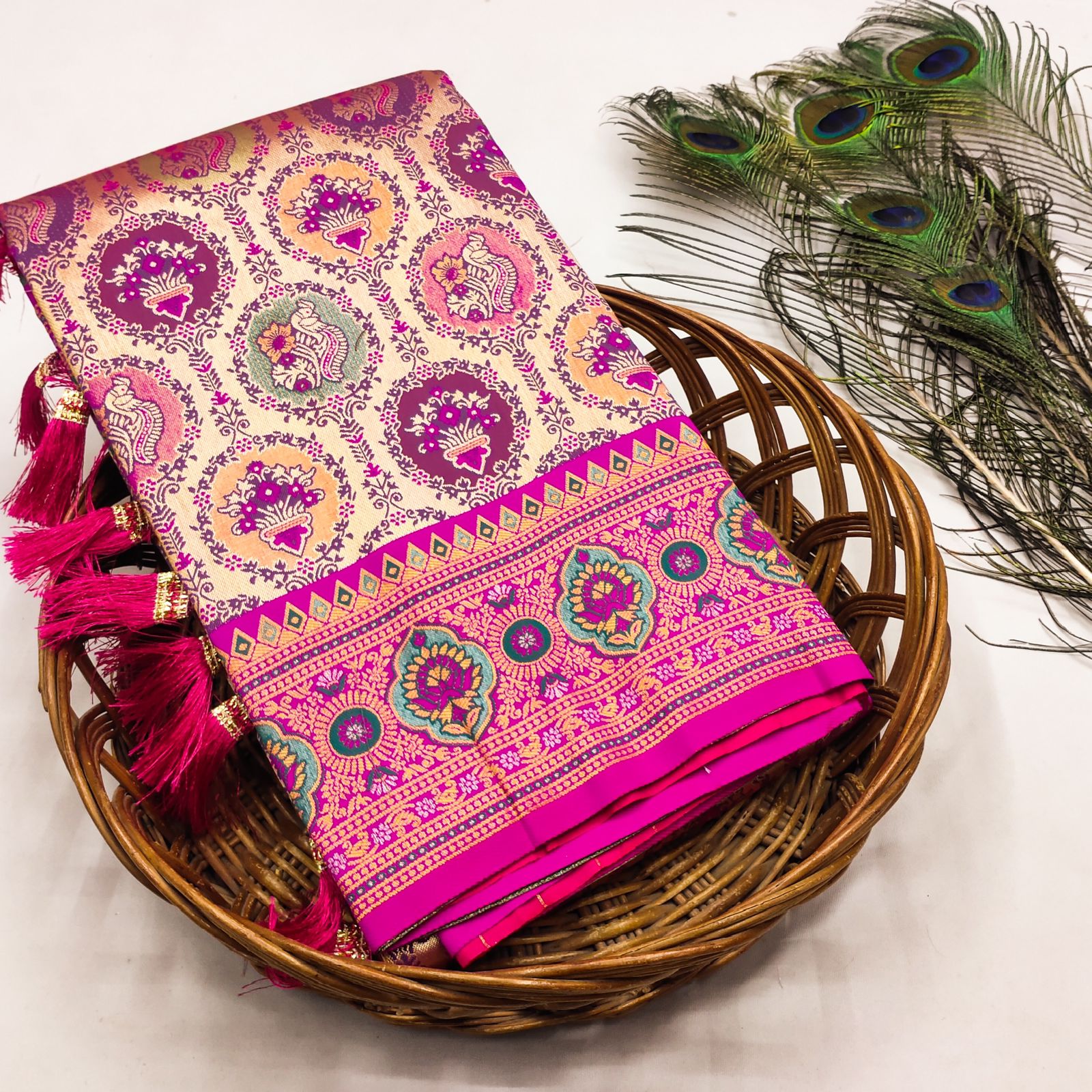 Lekha MN Kanjivaram Soft Kanjivaram Silk Zari Weaving Saree Collection