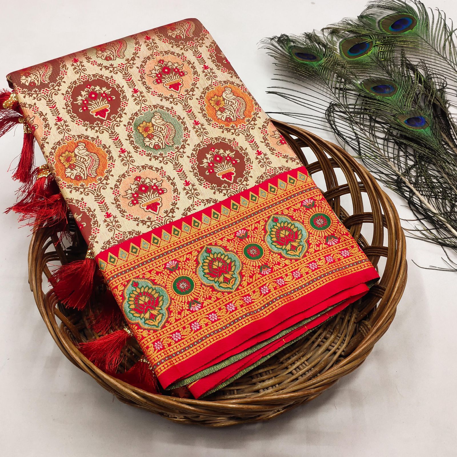 Lekha MN Kanjivaram Soft Kanjivaram Silk Zari Weaving Saree Collection