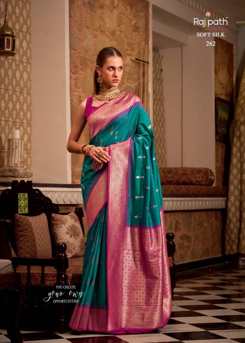 Rajpath Gatha Soft Silk Designer Saree Collection