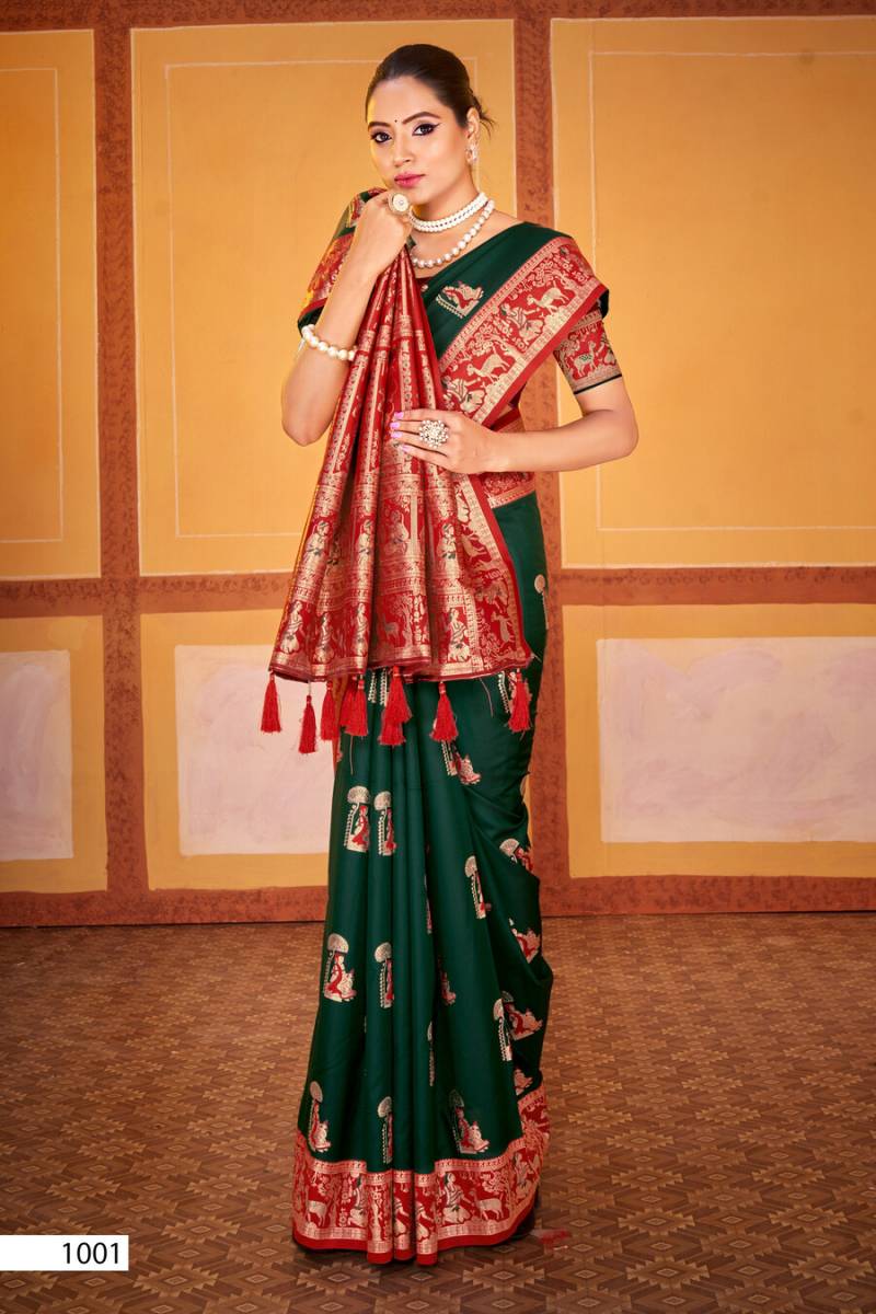 Saroj Mitali Silk Vol 2 Wedding Wear Banarasi Silk Sareee Collection