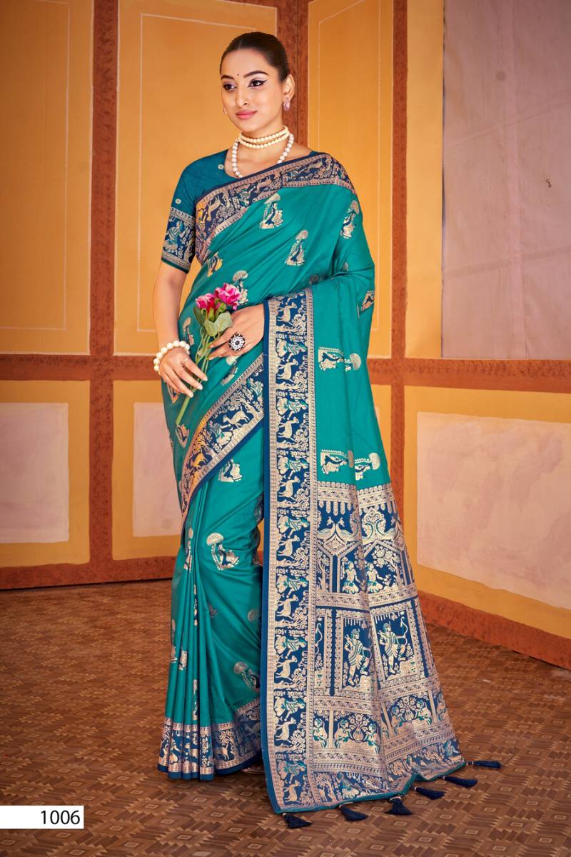 Saroj Mitali Silk Vol 2 Wedding Wear Banarasi Silk Sareee Collection