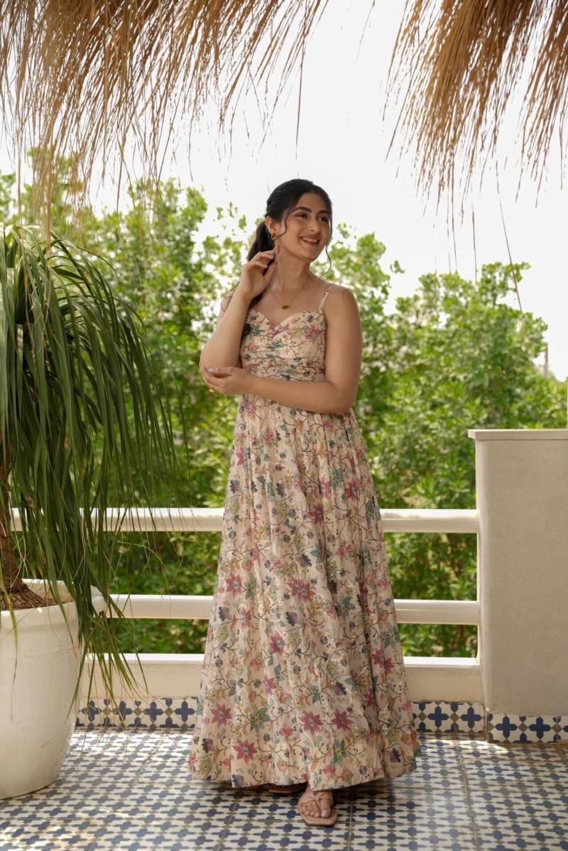 Sku 803 Rayon Printed Gown Collection