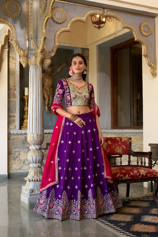 Lekha LN 1420 Designer Silk Lehenga Choli Collection