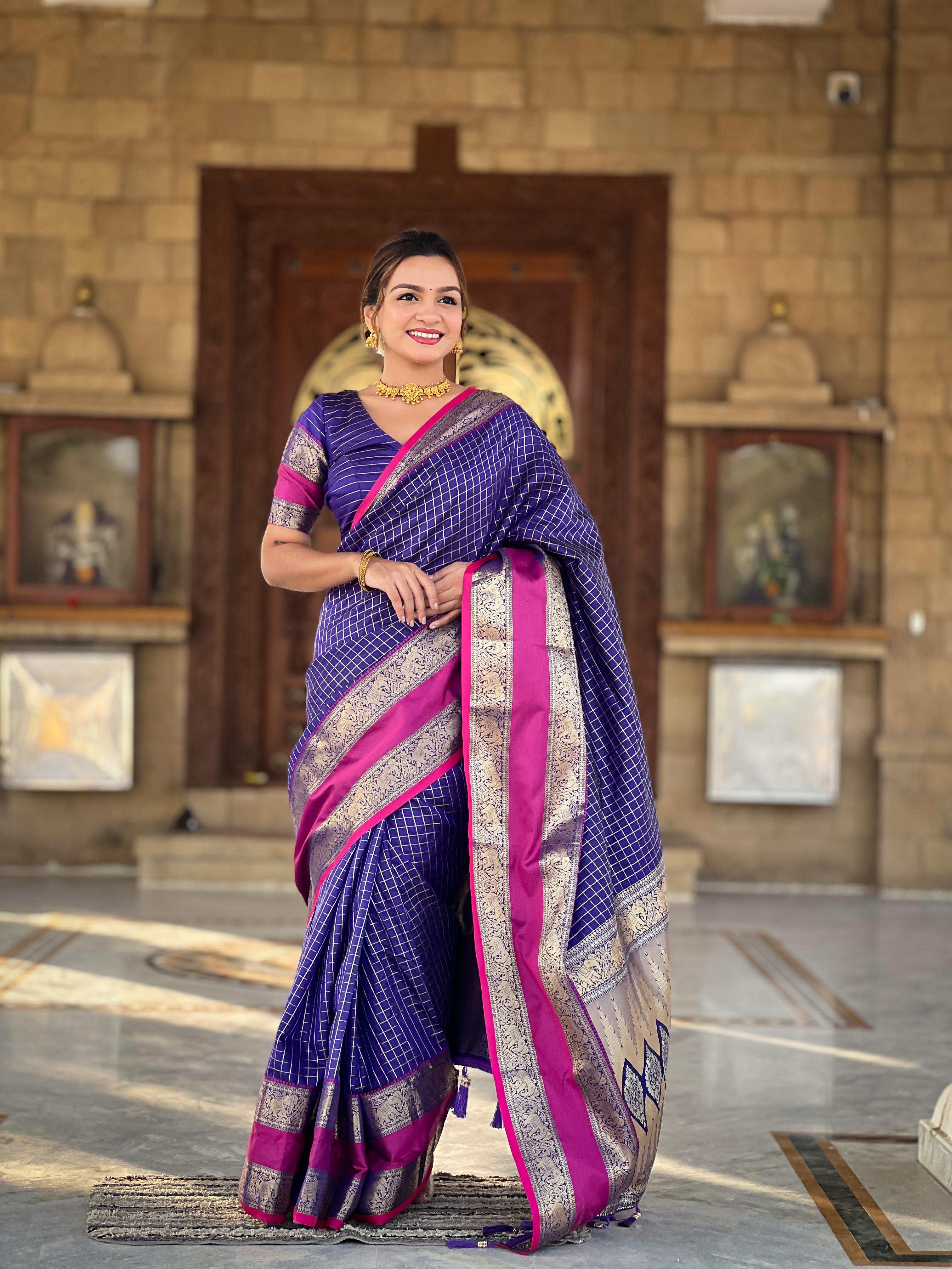 Lekha MN Nx 235 Kanjivaram Silk Zari Weaving Saree Collection
