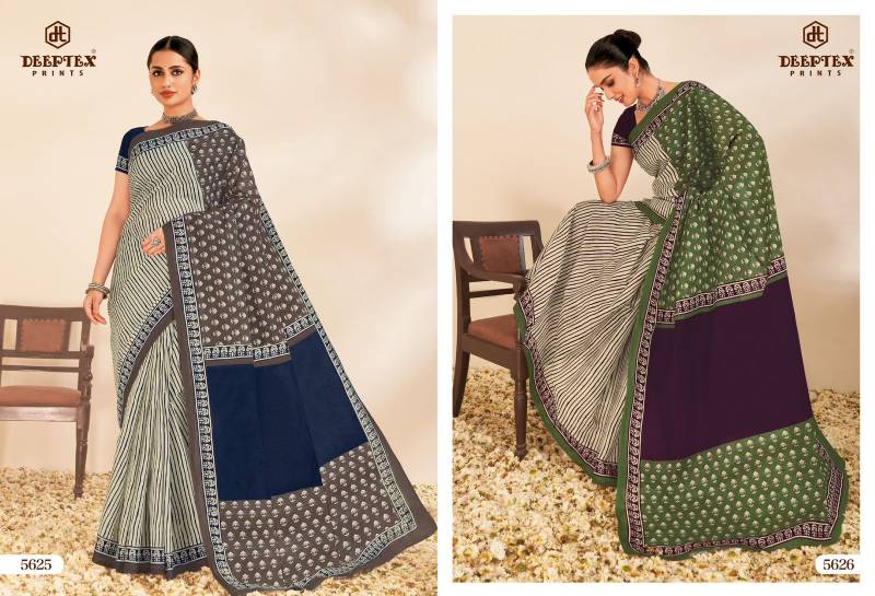 Deeptex Mother India Vol 56 Casual Wear Cotton Saree Collection