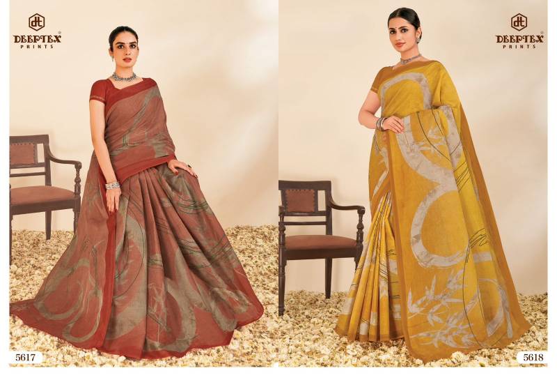 Deeptex Mother India Vol 56 Casual Wear Cotton Saree Collection