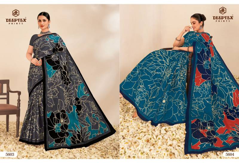 Deeptex Mother India Vol 56 Casual Wear Cotton Saree Collection