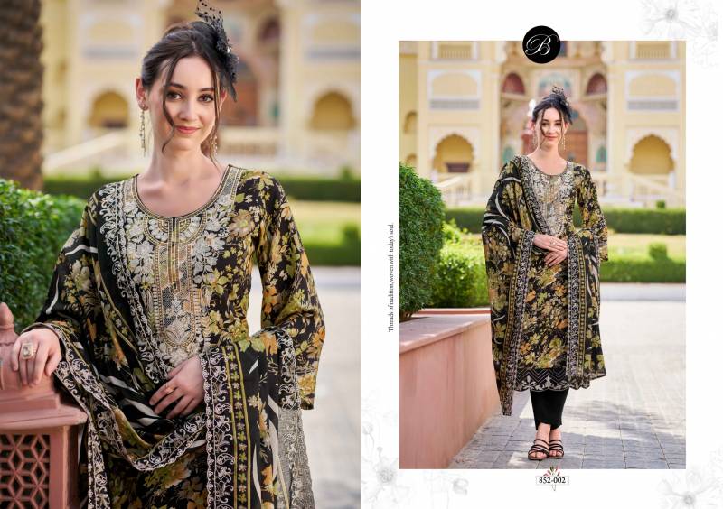 Belliza Tanaya Viscose Rayon Digital Printed Dress Material Collection