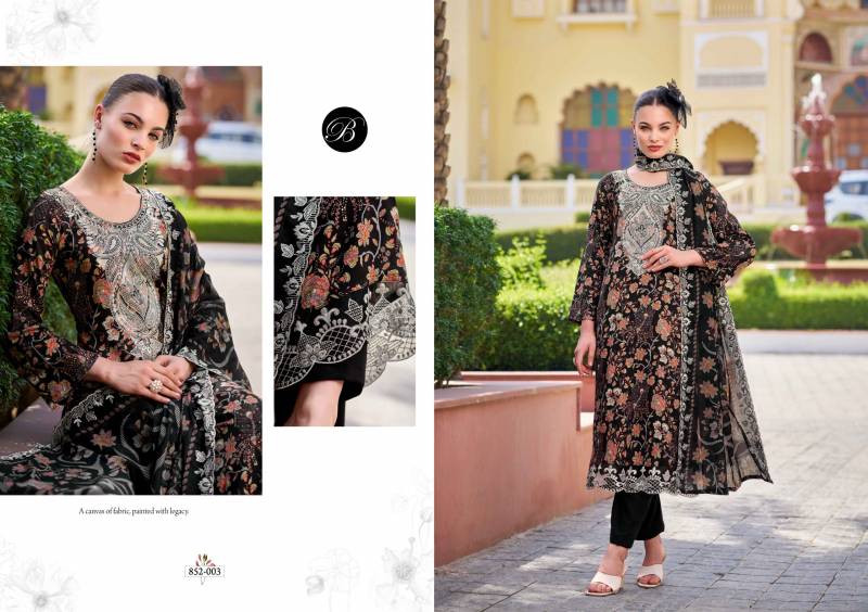 Belliza Tanaya Viscose Rayon Digital Printed Dress Material Collection