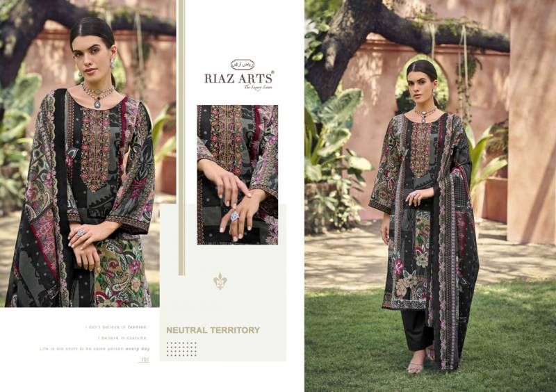 Riaz Arts Musafir Vol 23 Lawn Digital Printed Dress Material Collection