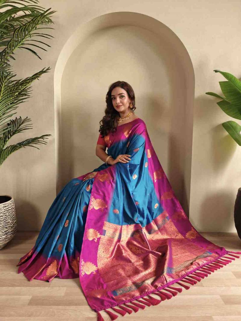 Kc 3099 Traditional Wear Stylish Silk Saree Collection