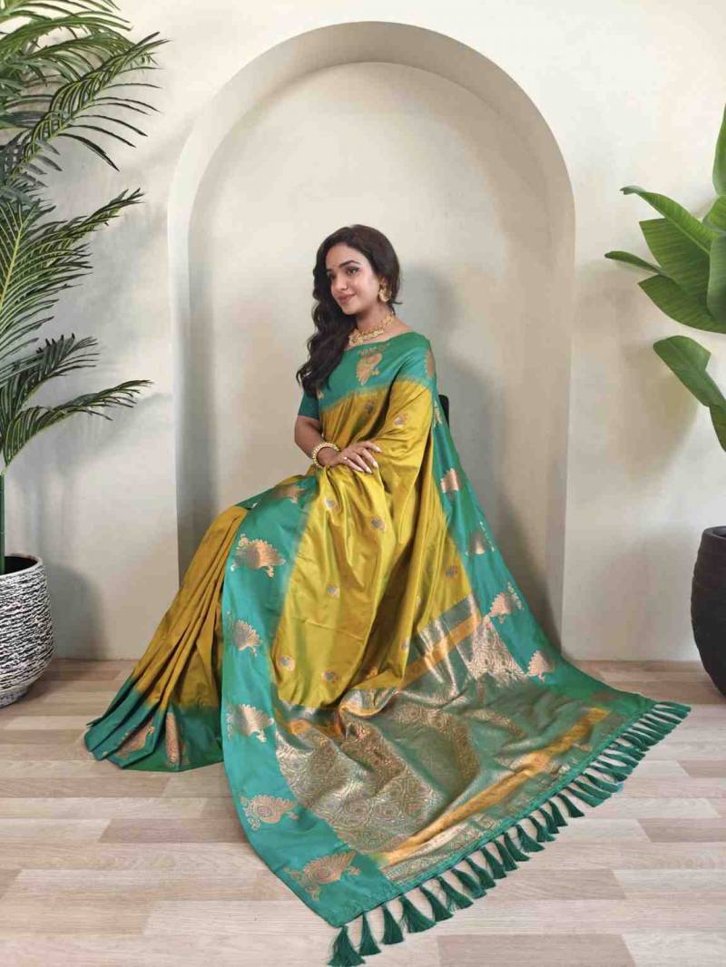 Kc 3099 Traditional Wear Stylish Silk Saree Collection