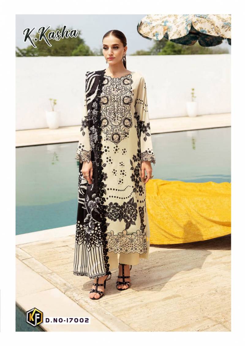 Keval K Kasha Vol 17 Heavy Cotton Dress Material Collection