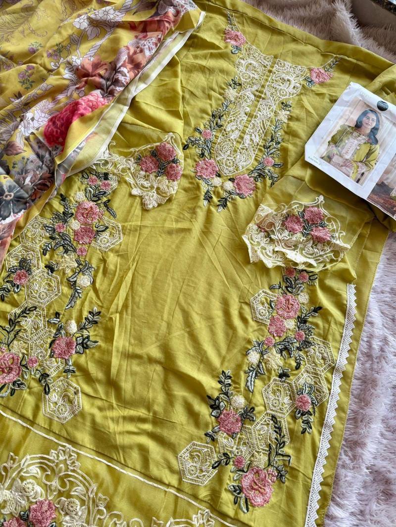 Mehboob Tex 1587 E And F Chiffon Dupatta Pakistani Salwar Suits
