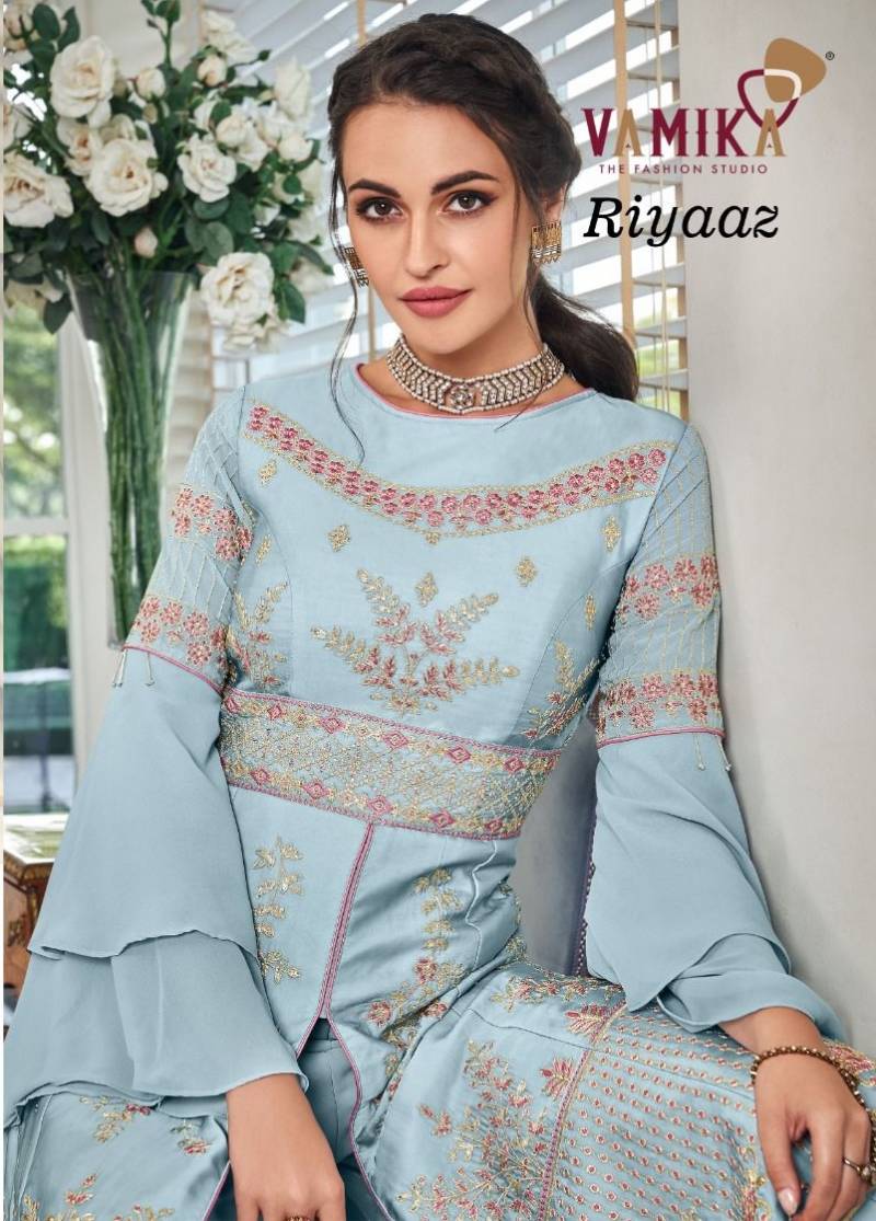 Vamika Riyaaz Nx Georgette Designer Salwar Kameez Collection