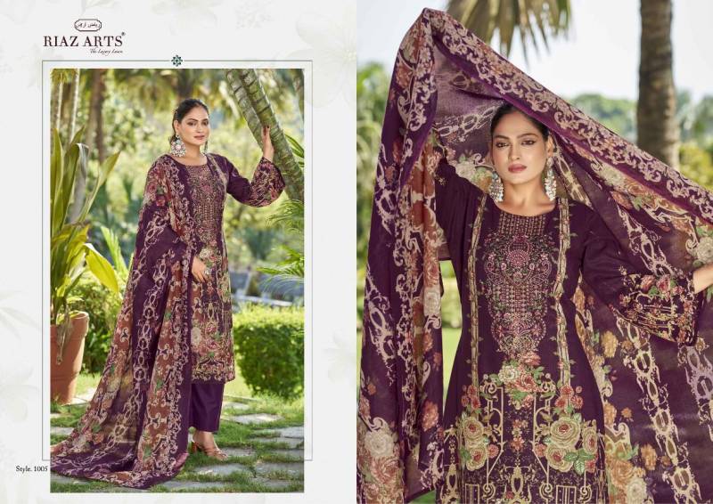 Riaz Arts Musafir Vol 24 Lawn Digital Printed Dress Material Collection