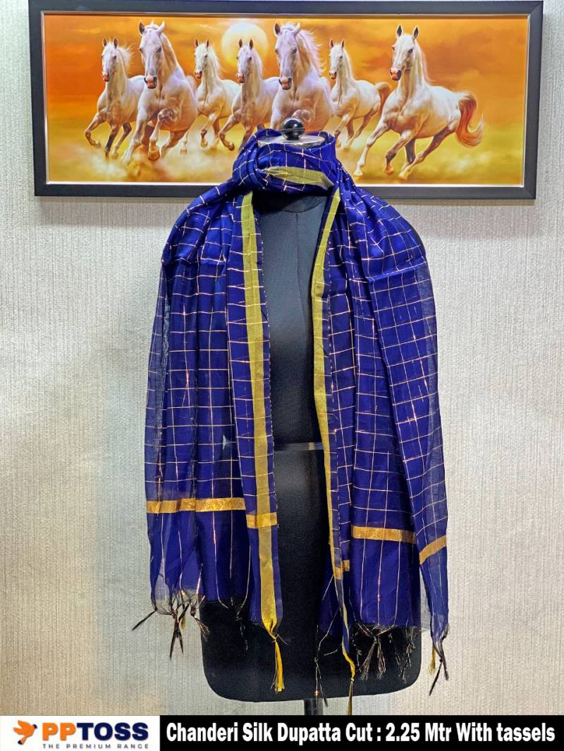 Pptoss Chanderi Dupatta 1 Fancy Wear Dupatta Collection