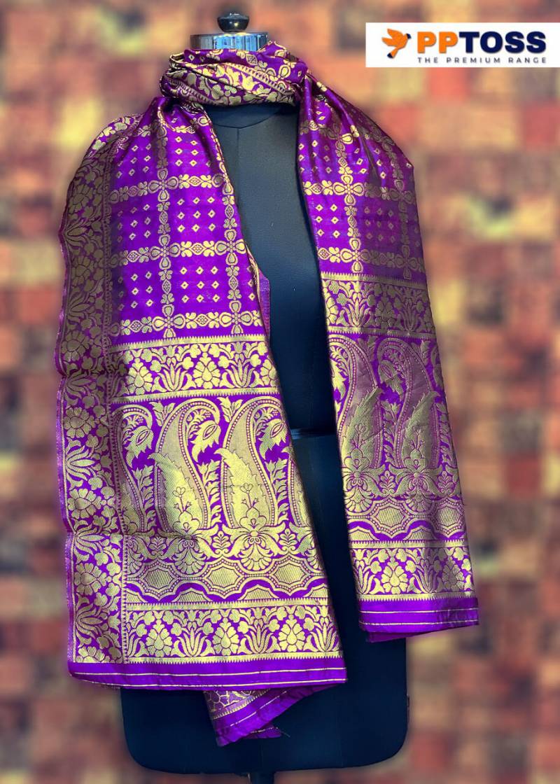 Pptoss Banarasi Silk Dupatta 10 Designer Dupatta Collection