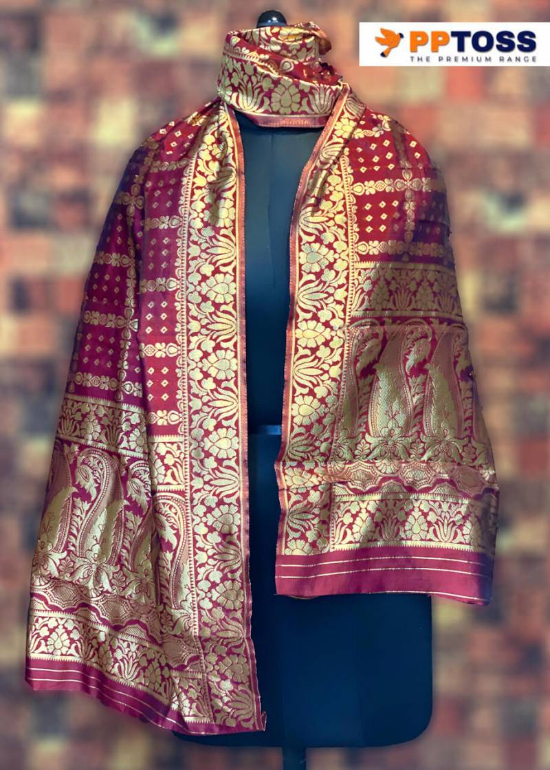 Pptoss Banarasi Silk Dupatta 10 Designer Dupatta Collection