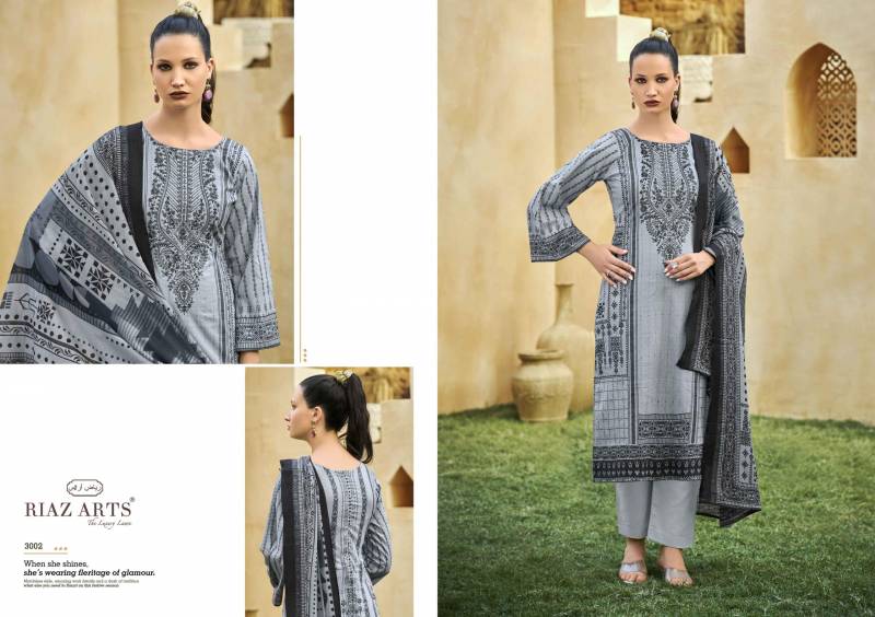 Riaz Arts Musafir Vol 25 Lawn Digital Printed Dress Material Collection