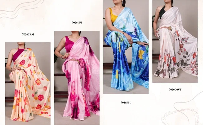 Lekha YF 7026 Designer Printed Saree Collection