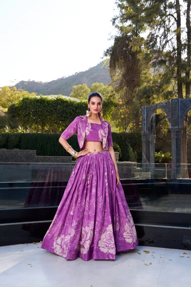Lekha NK 1129 Georgette Co-ord Set Lehenga Collection