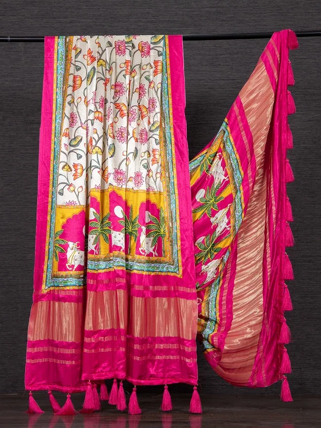 Lekha NK 4001 Designer Pure Gaji Silk Dupatta Collection