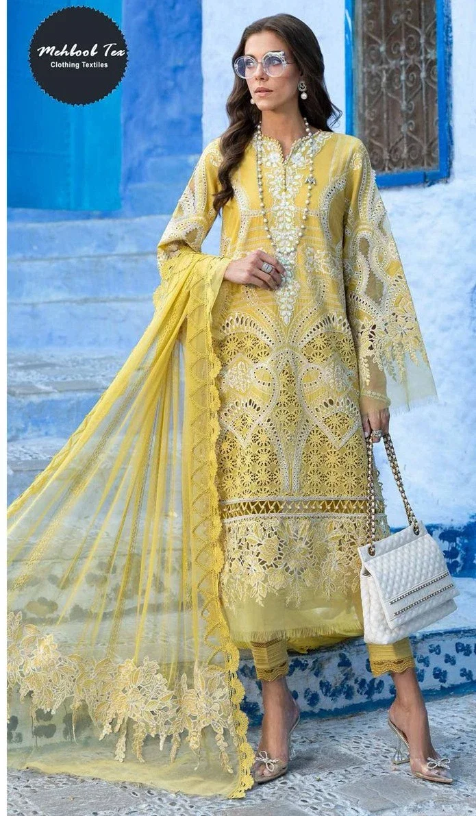 Mehboob Tex 1648 Embroidered Pakistani Salwar Suits