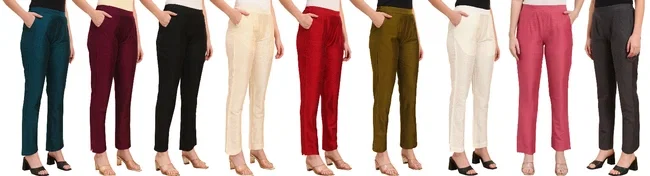 Kiya 01 Stylish Viscose Cotton Comfort Bottom Wear Collection