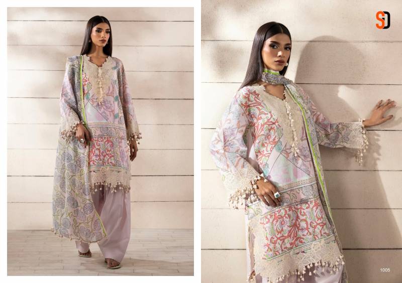 Shraddha Muzlin Sana Safina Cotton Dupatta Pakistani Suits Collection