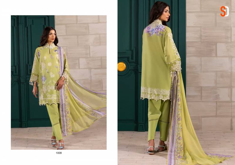 Shraddha Muzlin Sana Safina Cotton Dupatta Pakistani Suits Collection