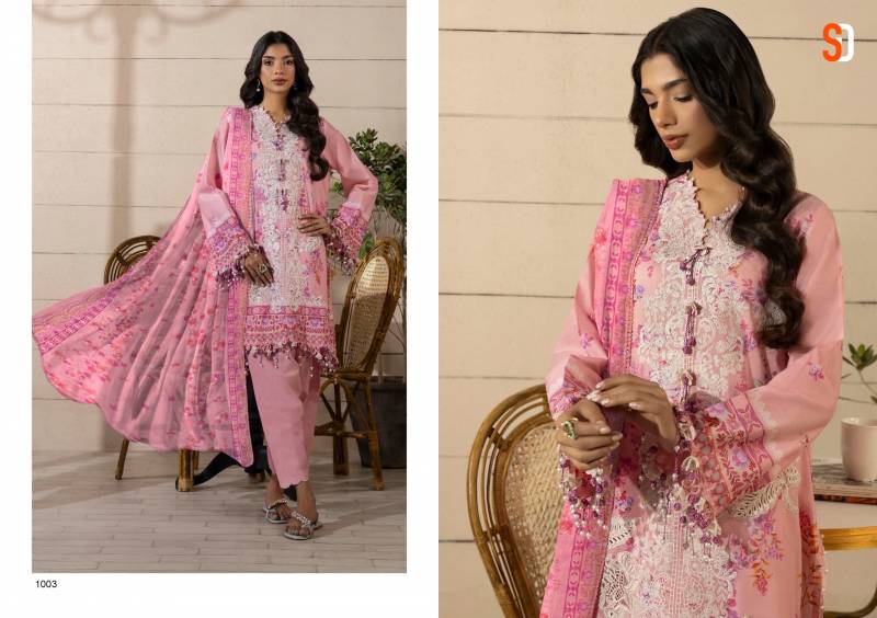 Shraddha Muzlin Sana Safina Cotton Dupatta Pakistani Suits Collection