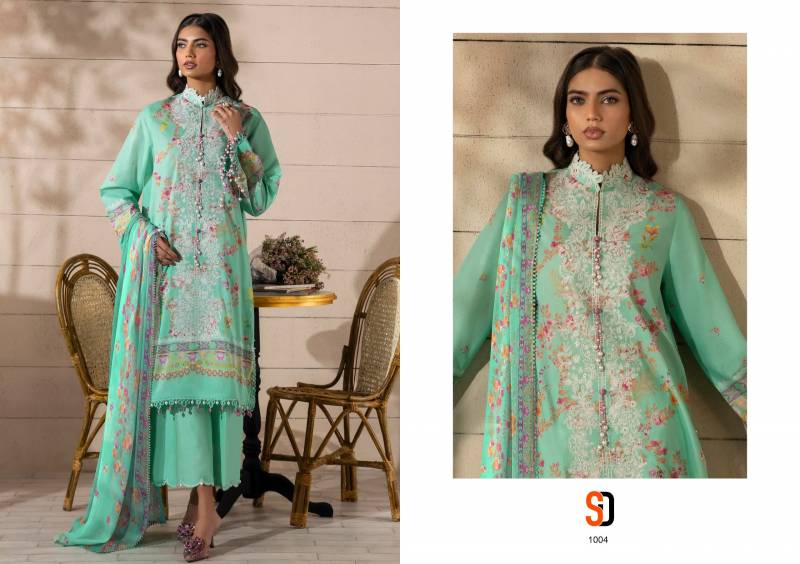 Shraddha Muzlin Sana Safina Cotton Dupatta Pakistani Suits Collection