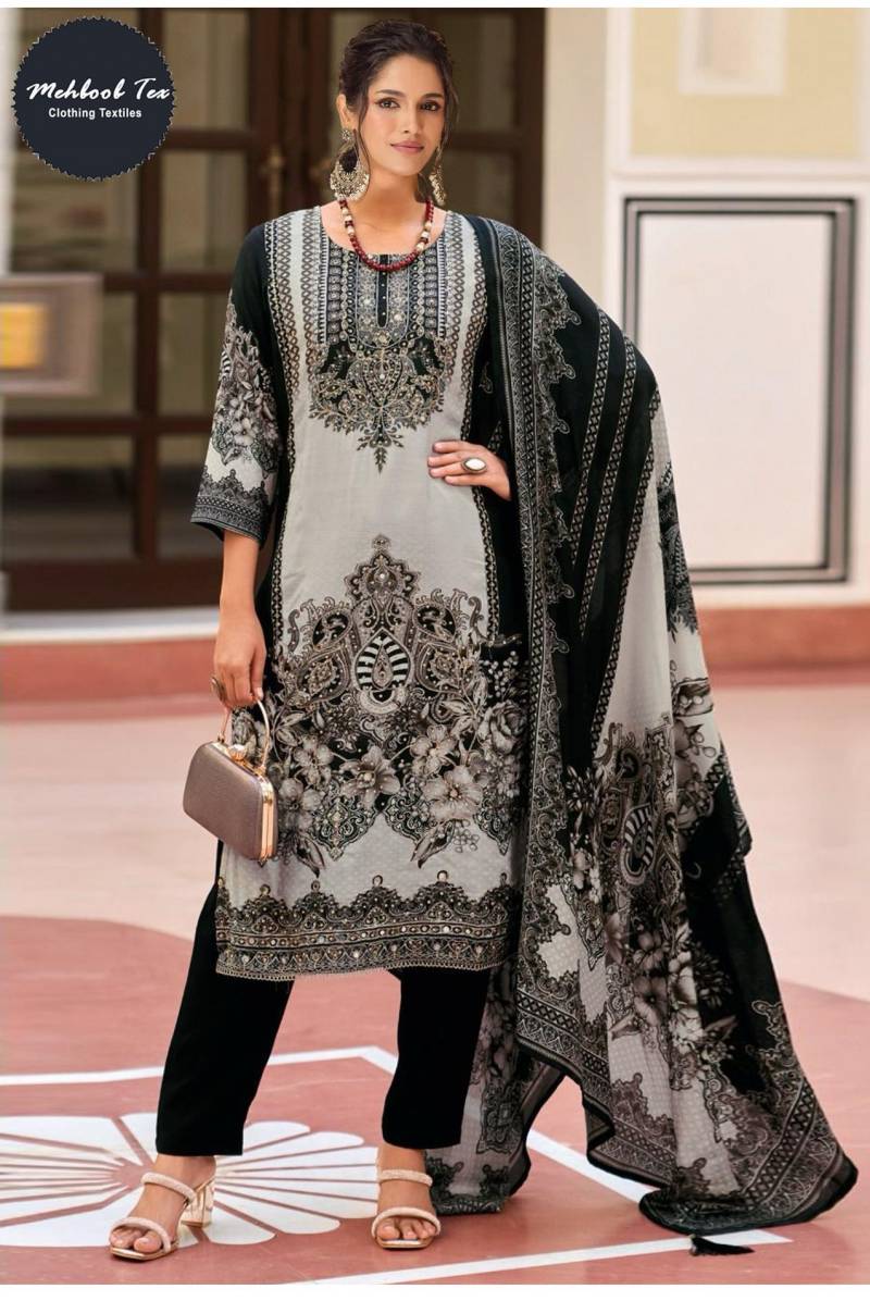 Mehboob Tex 1613 Digital Prtinted Pakistani Salwar Suits