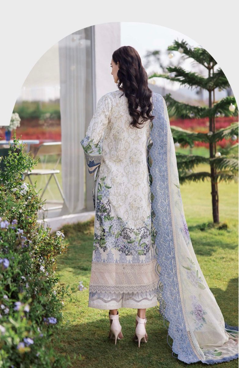 Hazzel 0309 Chiffon Dupatta Embroidered Pakistani Salwar Kameez