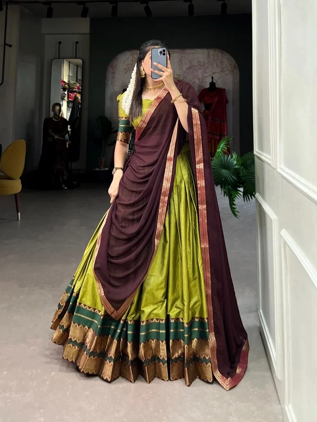 Lekha LN Dhruvika Poly cotton Lehenga Choli Collection