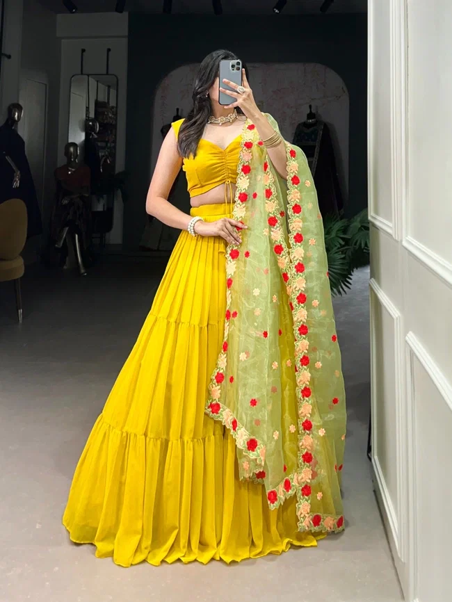 Lekha LN 1348 Designer Georgette Lehenga Choli Collection